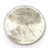 1995 1oz fine silver Liberty Dollar