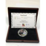 Boxed The royal wedding silver numisproof heraldry design harry & megan wedding day 2oz proof coin