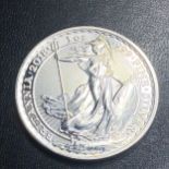 2018 Britannia fine silver 1oz 2 pound