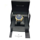 Thomas Earnshaw mens wristwatch as new boxed the watch is ticking