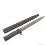 bayonet & scabbard