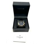 New boxed thomas earnshaw gents wristwatch the watch is ticking