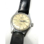 Vintage gents enicar ultasonic wristwatch the watch is ticking