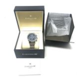 Boxed new Thomas Earnshaw moon phase gents wristwatch the watch is ticking