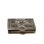 Silver pill box 925 silver hallmarks