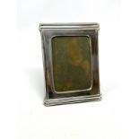 Vintage silver picture frame measures approx 25cm by 19cm
