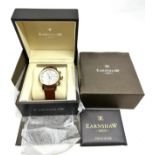 New Thomas Earnshaw gents wristwatch working order new boxed