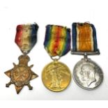 ww1 trio medals to t3-024315 dvr h.g.alden a.s.c