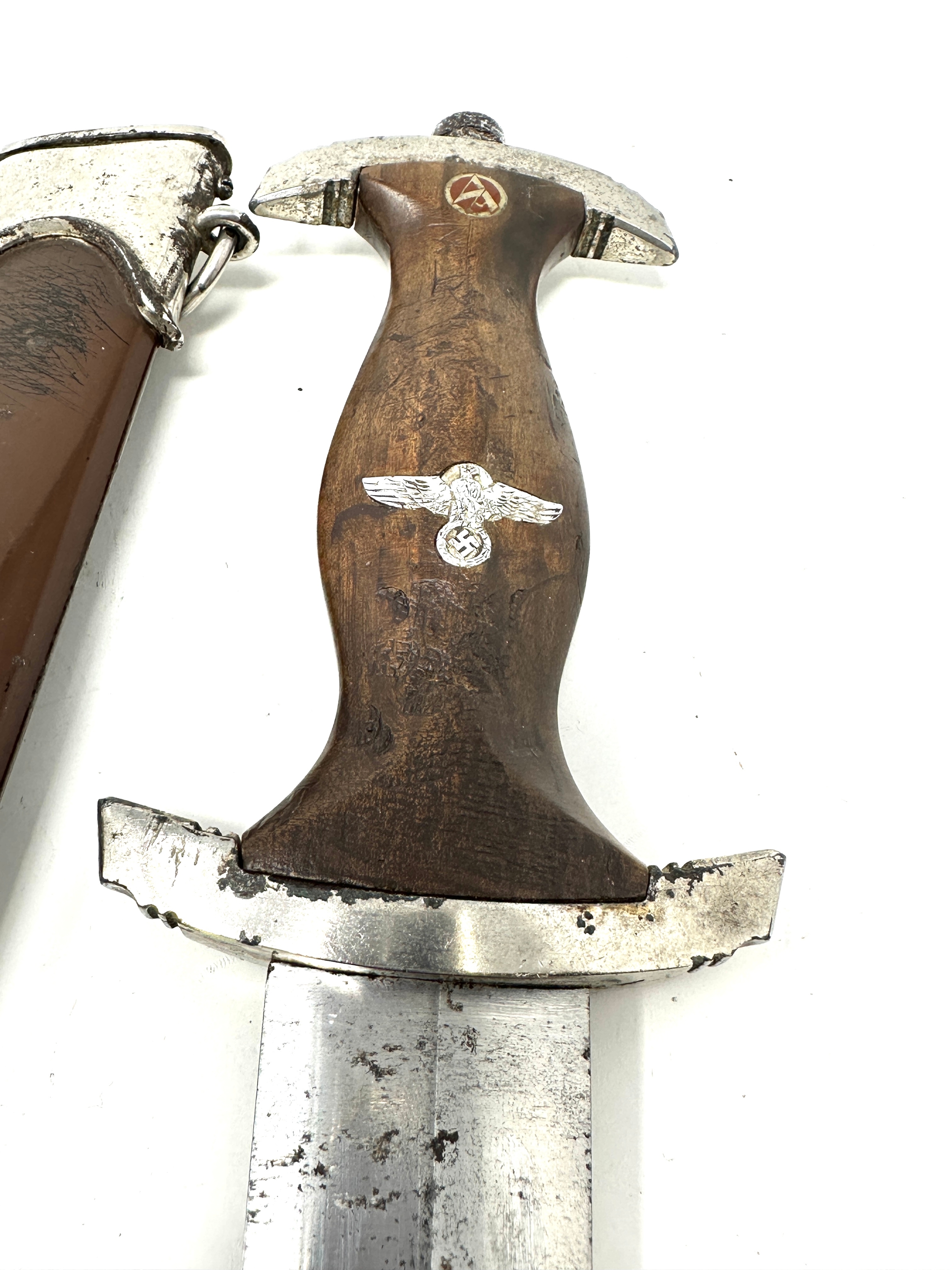 WW2 German s.a dagger blade maker marked R Z M M7/13 - Bild 4 aus 5