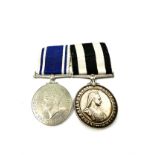 GV.1 Police + order of st john medal pair st john medal to 14975 pte a.v.embleton gateshead police