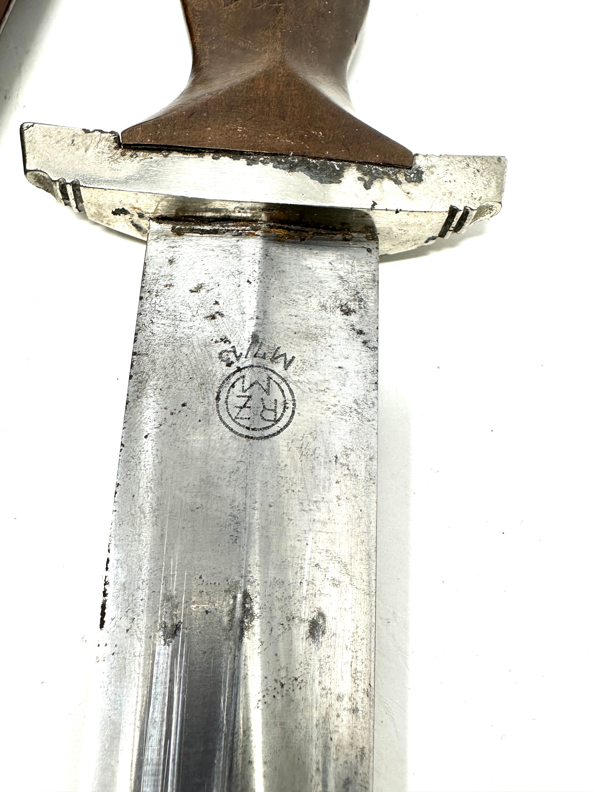 WW2 German s.a dagger blade maker marked R Z M M7/13 - Bild 5 aus 5