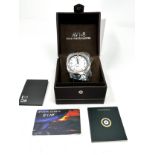 New boxed Gents AV1-8 Hawker Hunter wristwatch working order