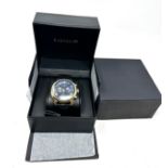 New boxed Thomas Earnshaw Gents wristwatch working order