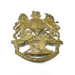 Victorian artillery helmet badge