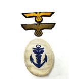 3 ww2 german Kriegsmarine insignia inc officers breast eagle