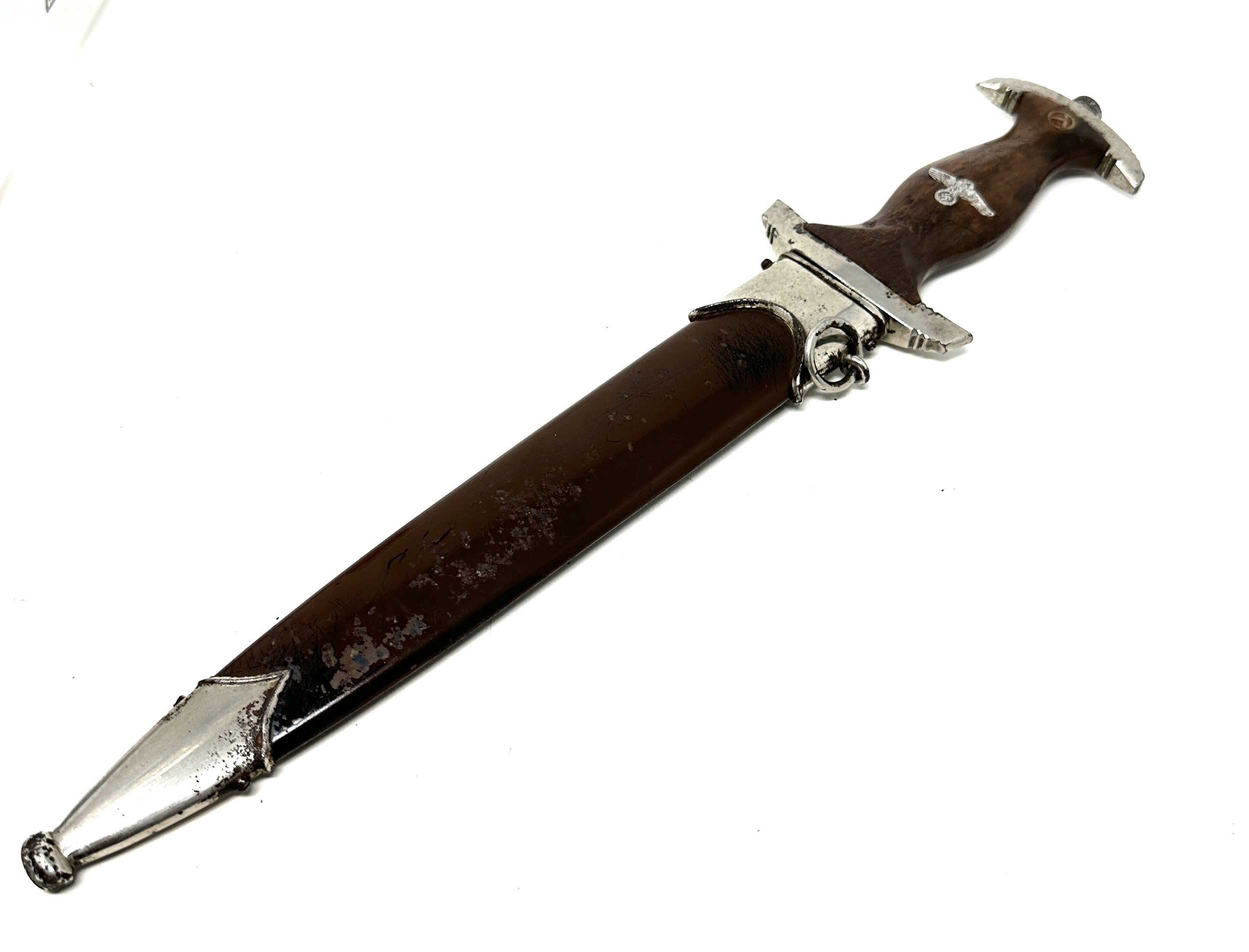 WW2 German s.a dagger blade maker marked R Z M M7/13