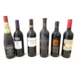 6 Bottles of assorted wine includes Rosemount, Norfolk, Jacons creek etc