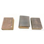 Selection of 3 Vintage family bibles