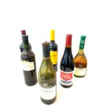 6 Bottles of assorted wine includes Camp viejo, Cotes de rhone, Saint germain, J.P Chenet etc