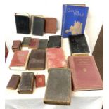 Large selection of vintage and later family bibles