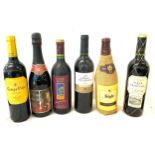 6 Bottles of assorted wine includes siglo, Finca, RIOJA, scenic ridge etc