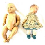 2 Antique dolls