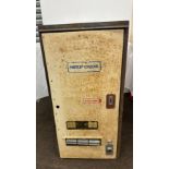 Vintage Protex Condom dispenser, measures approx 34 inches tall 17 inches wide 8.5 inches deep