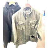 2 Gents jackets size XL includes bear gryls and Urban spirit