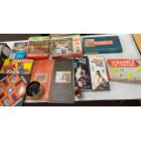 Selection of vintage and later games includes puzzles, snakes and ladders etc