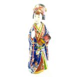 Antique oriental lady figurine circa 1900's, approximate height 33cm
