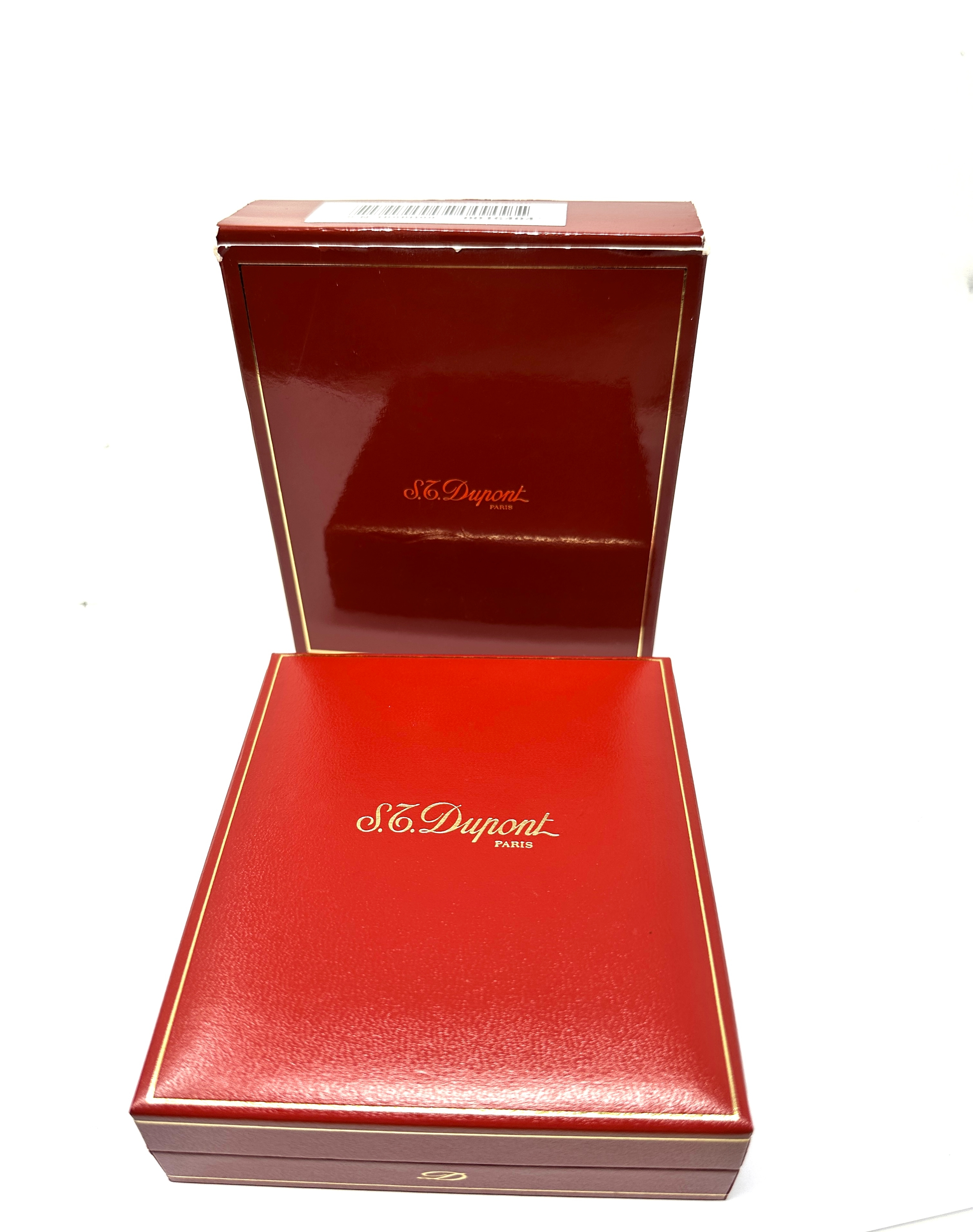 Fine Boxed Dupont paris lighter No 1B9BR99 in near original condition boxed with booklets & card - Bild 8 aus 8