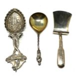 antique silver tea caddy spoons