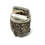 Vintage Augusta lunser silver cigarette lighter