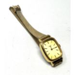 Vintage Ladies Longines wrist watch the watch is ticking