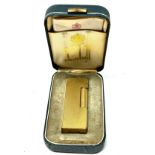 Boxed Vintage Dunhill cigarette lighter worn condition