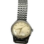 Vintage gents J.W Benson London wrist watch the watch is ticking