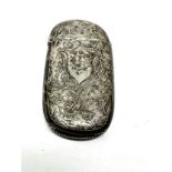 Victorian silver vesta case