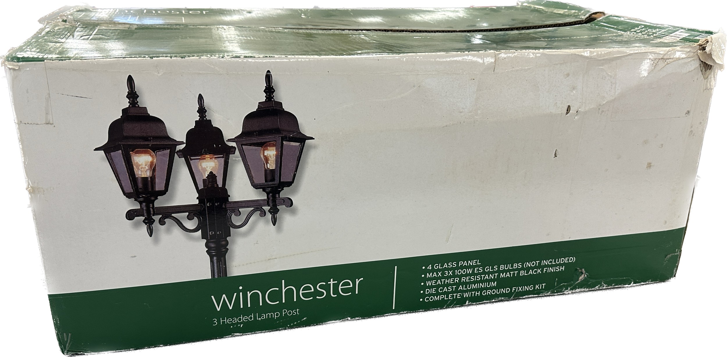 Boxed Winchester 3 headed lamp post - Image 2 of 2