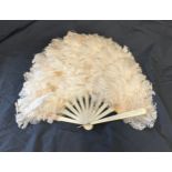 Vintage feather fan