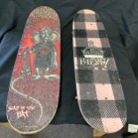 2 skateboards includes Brats and chewrats