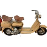 1951 Lambretta Model D125 Mk1 Scooter, Registration No: OXS 409, Frame No: 96354, Engine No: