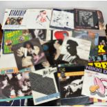 Selection of UK 45rpm Record singles 70s/ 80s/ 90s with all picture sleeves approx 40