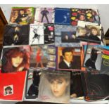 Selection of UK 45rpm Record singles 70s/ 80s. 90s with all picture sleeves approx 40