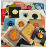 Selection of UK 45rpm Record singles 70s/ 80s. 90s approx 50 in total