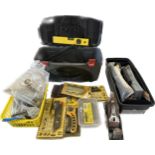 Selection of tools includes Stanley iron, planes, fixings etc