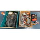 Large selection of railway items and accessories to include Hornby, Tri-ag etc