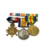 ww1 trio medals star named 1211 pte h.p.c lawrence r.fus and spts-1211 cpl on pair