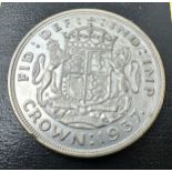 1937 George V1 silver crown
