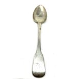 Antique georgian silver serving spoon London silver hallmarks