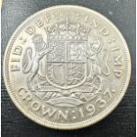 1937 George V1 silver crown